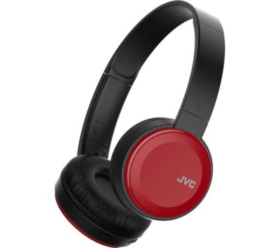 JVC  HA-S30BT-R-E Wireless Bluetooth Headphones - Red